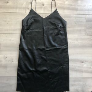 Black Leather Dress